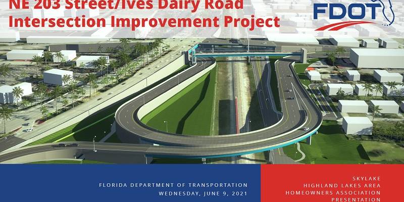 Ives Dairy Road Flyover Project